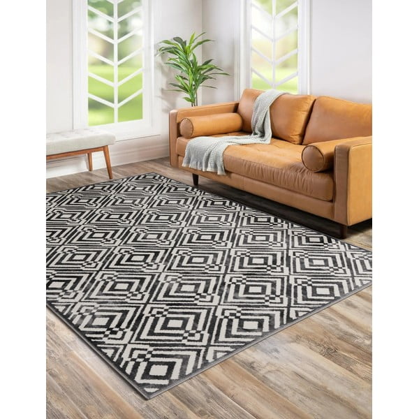 Tumši pelēks paklājs 133x190 cm Soft – FD-image-1