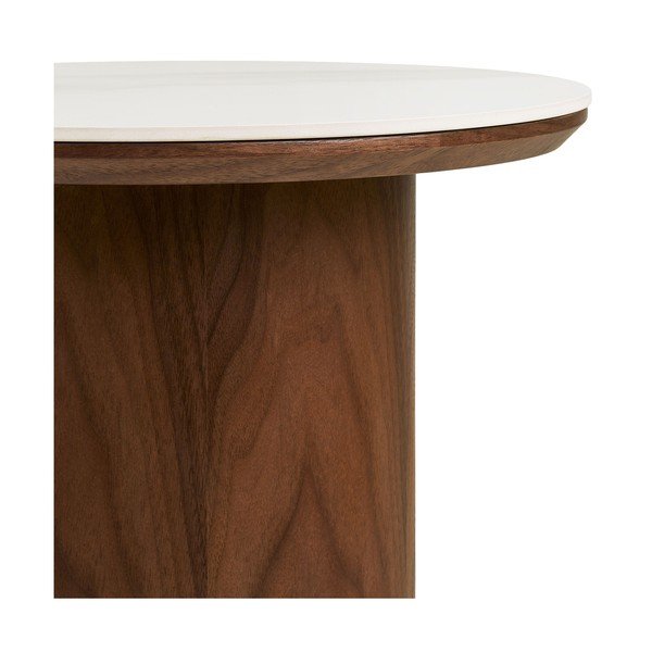 Apaļš sānu galdiņš ar keramikas virsmu ø 40 cm Noli – House Nordic-image-4