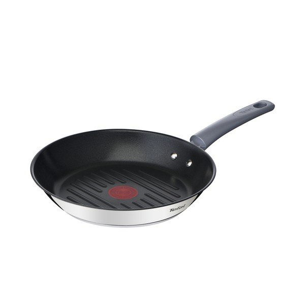 Grila nerūsējošā tērauda panna ar nelīpošu pārklājumu ø 26 cm Daily Cook G7314055 – Tefal