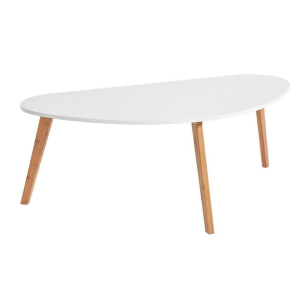 Balts kafijas galdiņš Bonami Essential Skandinavian, garums 120 cm-image-2