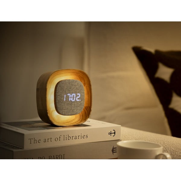 Digitāls modinātājpulkstenis Lumos Ash – Gingko-image-1