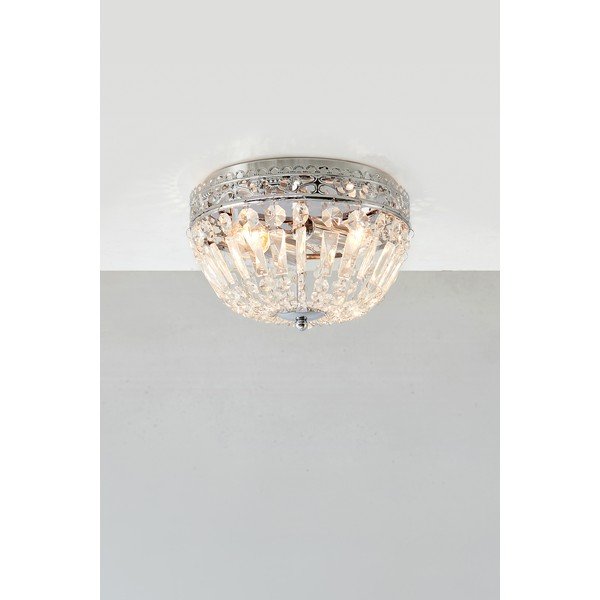 Griestu lampa sudraba krāsā ar stikla abažūru Etienne – Markslöjd-image-1