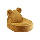 Brūns bērnu sēžammaiss no buklē auduma Bear – Wigiwama