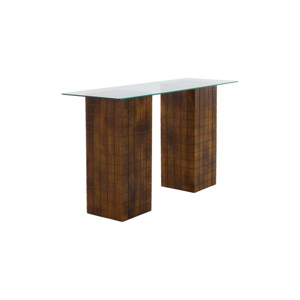 Mango masīvkoka darba galds 48x140 cm Damen – Jotex
