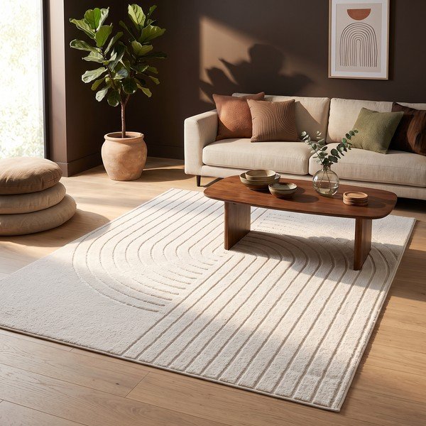Krēmkrāsas paklājs 200x290 cm Solace – ESTE-image-1