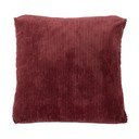 Sarkans dekoratīvais spilvens Tiseco Home Studio Ribbed, 60 x 60 cm