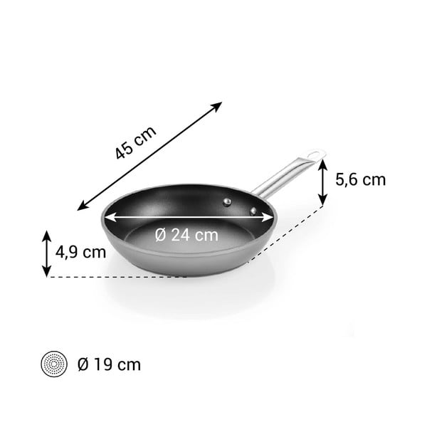 Alumīnija panna ar nelīpošu pārklājumu ø 24 cm GrandChef+ – Tescoma-image-1