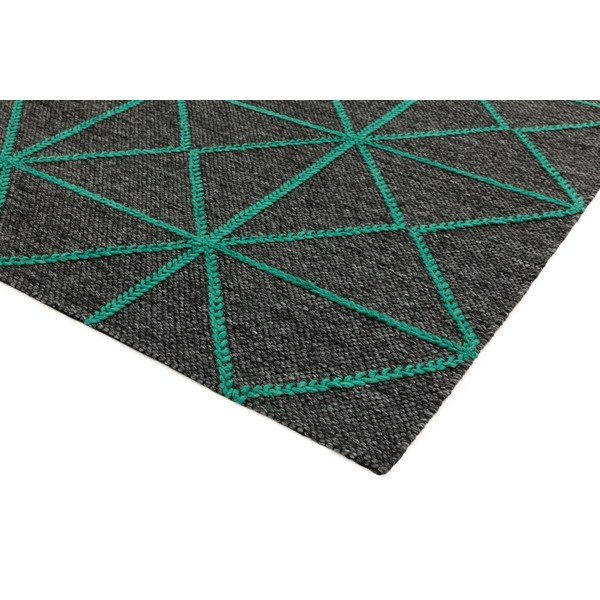 Melns un zaļš paklājs Asiatic Carpets Prism, 120 x 170 cm-image-4