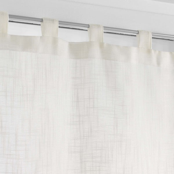 Krēmkrāsas dienas aizkari (2 gab.) 60x90 cm Haltona – douceur d'intérieur-image-1