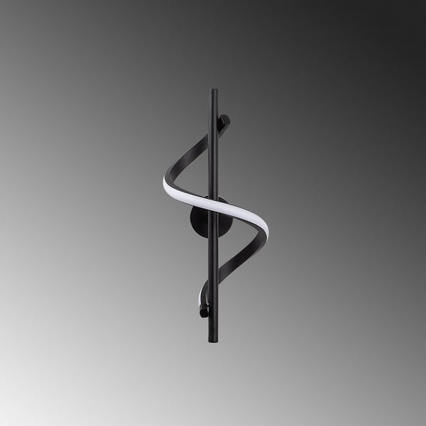 Melna LED sienas lampa Likma – Opviq lights-image-1