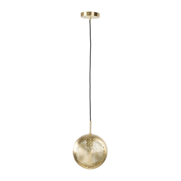 Piekarināma lampa melnā un zelta krāsā ar metāla abažūru ø 12 cm Gringo – Zuiver