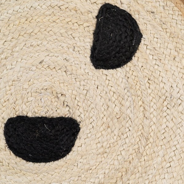 Dabīga toņa džutas bērnu paklājs ø 100 cm Chiquillo – Ixia-image-2