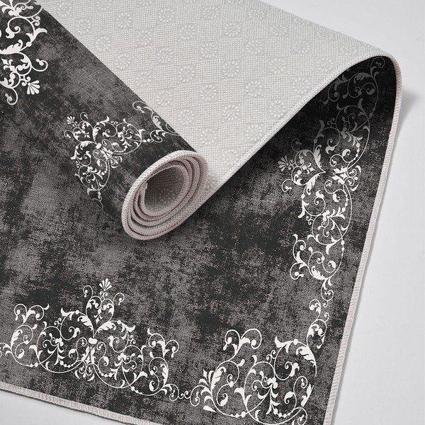 Pelēki vannas istabas paklājiņi (2 gab.) 60x100 cm – Foutastic-image-2