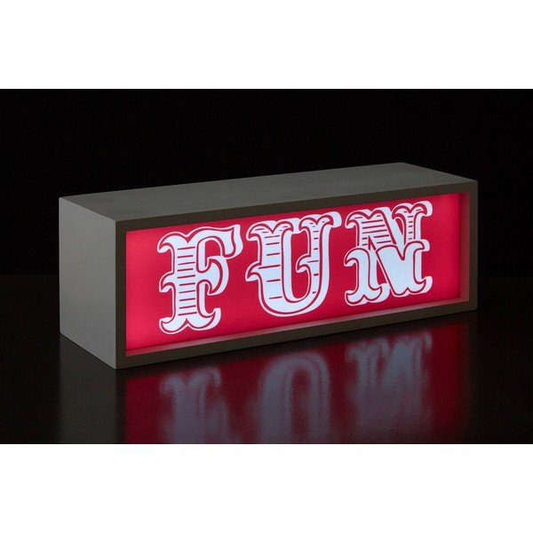 Sarkans gaismas dekors uz baterijām Fun – Premier Housewares-image-1