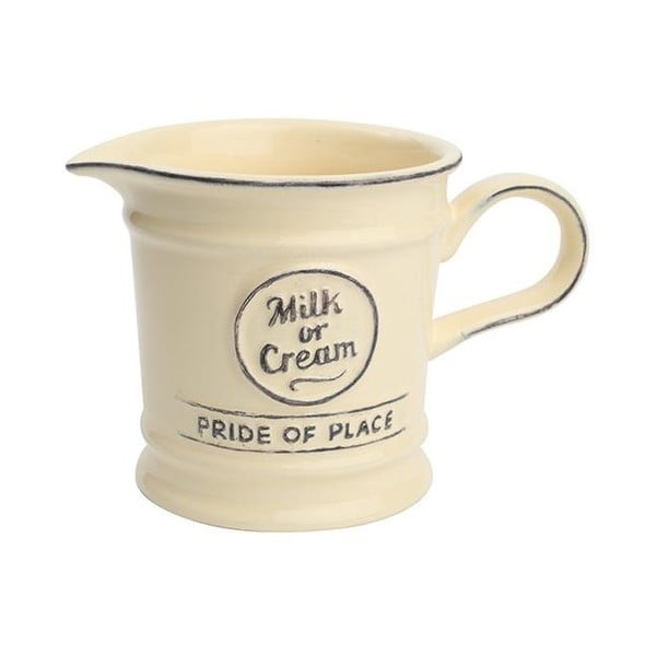 Krēmkrāsas keramikas piena krūze T&G Woodware Pride Of Place