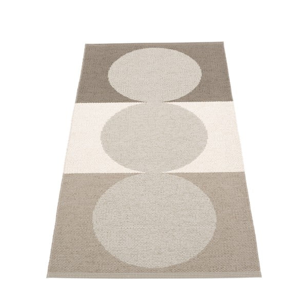 Pelēks/krēmkrāsas iekštelpu un āra paklājs 70x140 cm Otto Clay – Pappelina-image-2