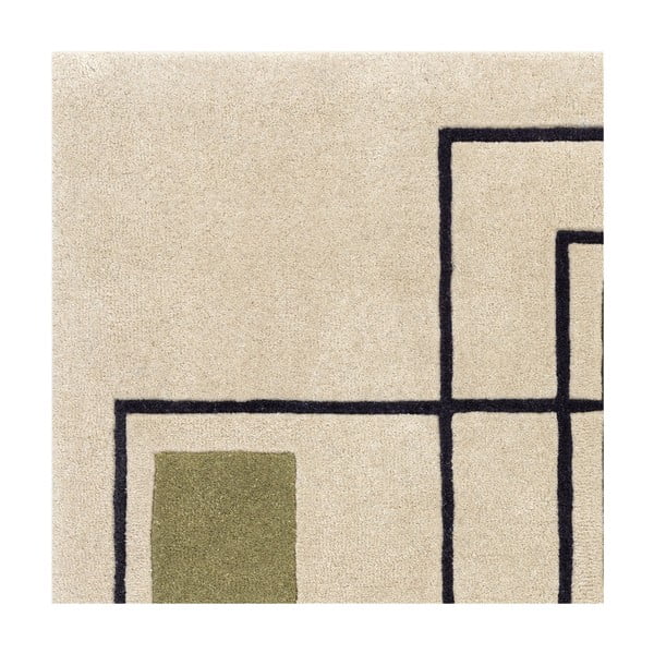 Haki/bēšs vilnas paklājs 120x170 cm Reef – Asiatic Carpets-image-2