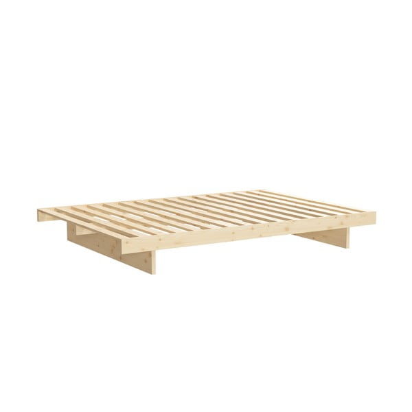 Divguļamā gulta no priedes koka 160x200 cm – Karup Design
