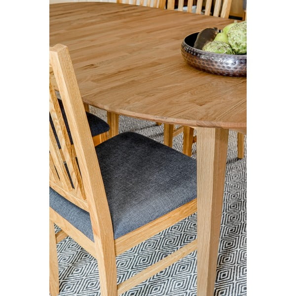 Brūns pusdienu krēsls no ozolkoka Rowico Filippa-image-1