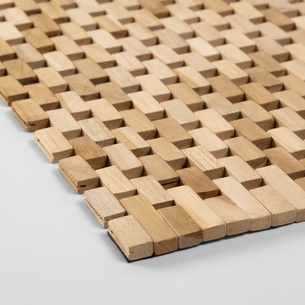 Koka vannas istabas paklājiņš Kave Home Azuray, 40 x 60 cm-image-1