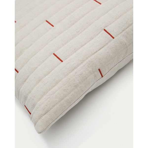 Spilvendrāna no lina maisījuma 45x45 cm Blaina – Kave Home-image-2