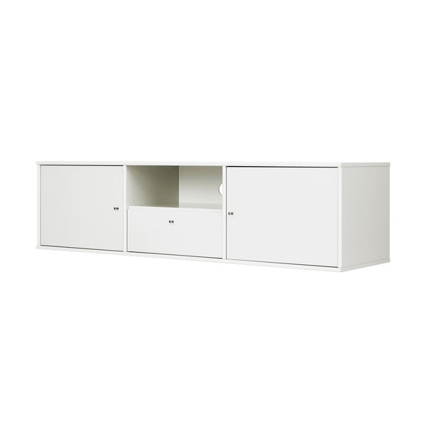 Balts TV galdiņš 161x42 cm Mistral – Hammel Furniture-image-1