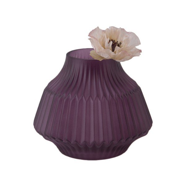 Violeta stikla vāze PT LIVING, ø 16 cm-image-1