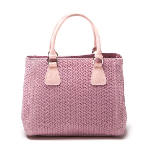 Ādas rokassoma Luisa Vanini 872 Rosa-image-2