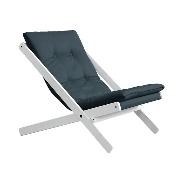 Saliekamais krēsls Karup Design Boogie White/Petroleum