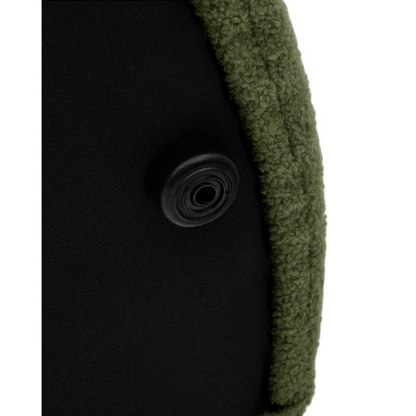 Zaļš pufs no buklē auduma Kaeli – Kave Home-image-3