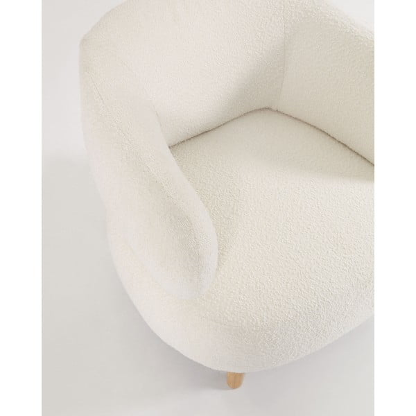 Balts krēsls Luisa – Kave Home-image-2