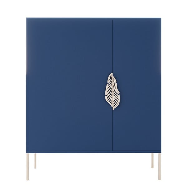 Tumši zils apavu skapis Skandica Merlin-image-2