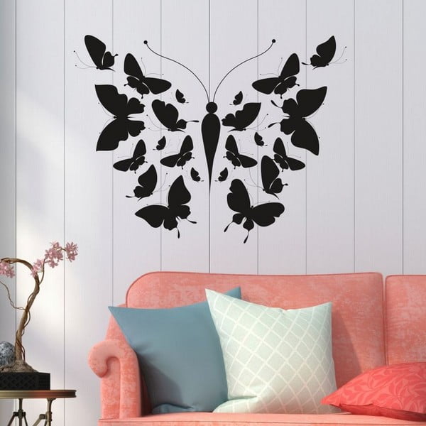Dekoratīvā sienas uzlīme Big Butterfly
