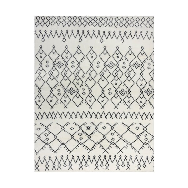 Balts mazgājams paklājs 120x170 cm Adil – Flair Rugs
