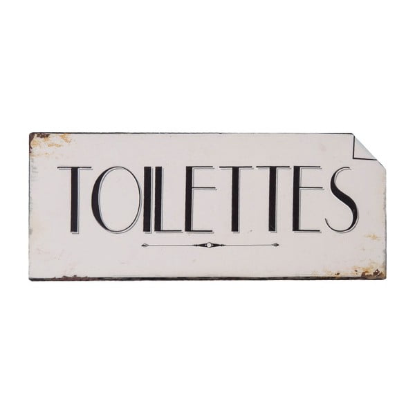 Sienas zīme tualetēm Antic Line Toilettes