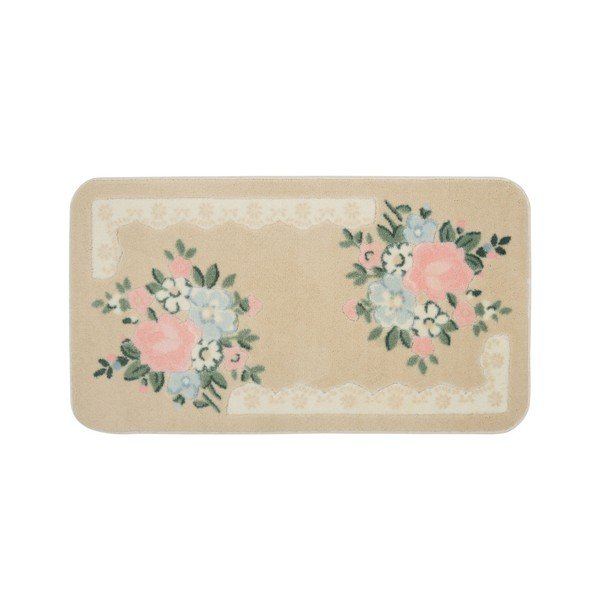 2 vannas istabas paklājiņu komplekts Confetti Bathmats June Pink-image-1