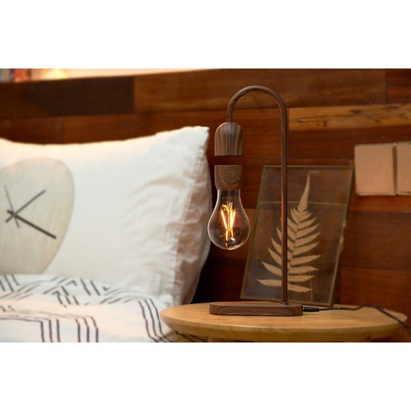 Melna galda lampa (augstums 36,5 cm) Evaro – Gingko-image-3