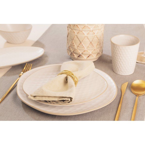 Balti zupas māla šķīvji (6 gab.) Imprints – Villa Altachiara-image-3