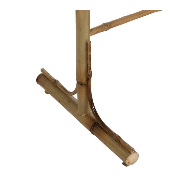 Dabīga toņa bambusa drēbju pakaramais statīvs 50x150x40 cm Manali – Ixia-image-2