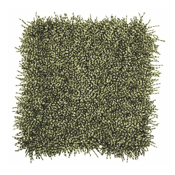 Zaļš ZicZac Micropluche zīda spilvens