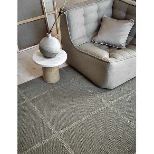 Bēšs iekštelpu un āra celiņa paklājs 70x225 cm Ada Dark Linen – Pappelina-image-2