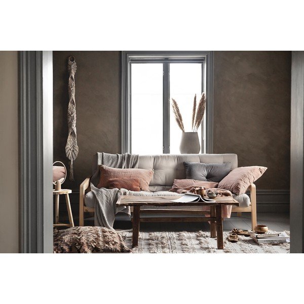 Izvelkamais dīvāns Karup Design Grab Black Charcoal-image-1