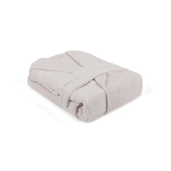 Bēšs kokvilnas halāts M izmēra Cappa – Foutastic-image-2