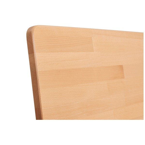 Divguļamā gulta no dižskābarža masīvkoka SKANDICA Viveca, 200 x 200 cm-image-3