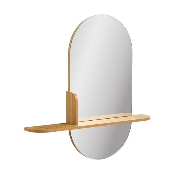 Sienas spogulis ar plauktu 92x94,5 cm Barco – House Nordic-image-3