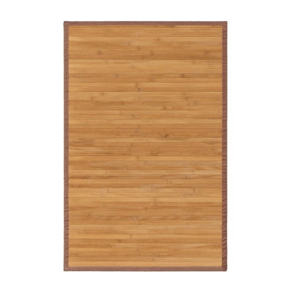 Dabīga toņa bambusa paklājs 60x90 cm – Casa Selección