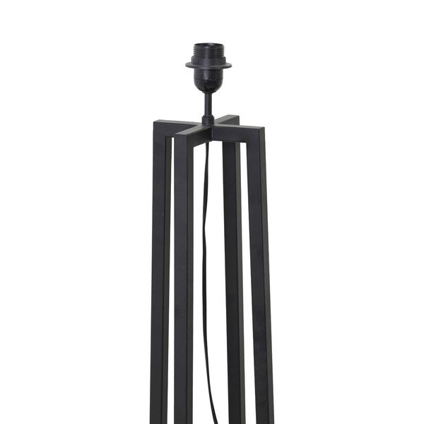Matēti melna stāvlampas pamatne 130 cm Miley – Light & Living-image-3