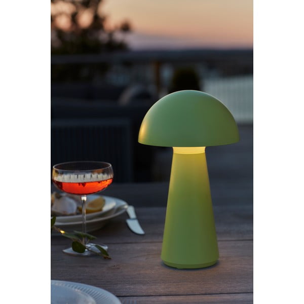 Zaļa LED galda lampa ar tālvadību (augstums 28 cm) Sam – Sirius-image-1