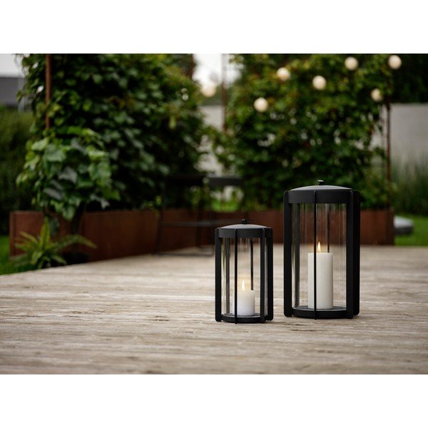 Melna LED laterna ar USB (augstums 35 cm) Firefly – Zone-image-1