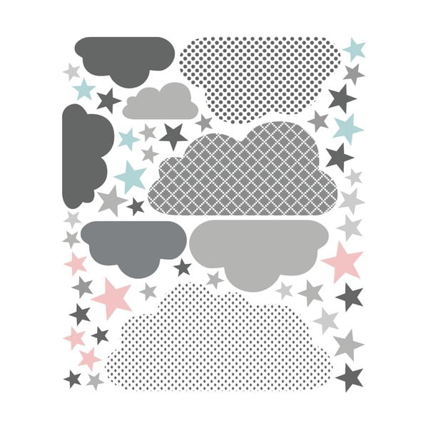 Sienas uzlīme Ambiance Scandinavian Clouds From The Far North-image-2